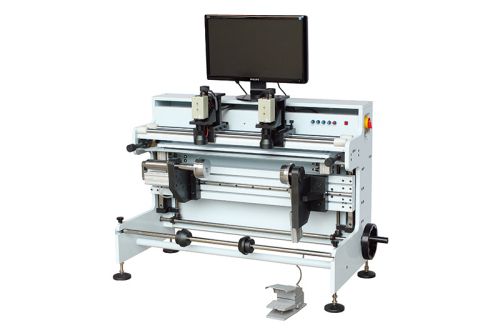 Máquina de montaje de placas flexográficas